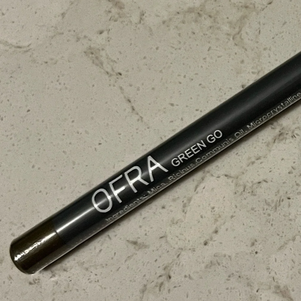 NWT OFRA Green Go Eyeliner Pencil Metallic Green Shade